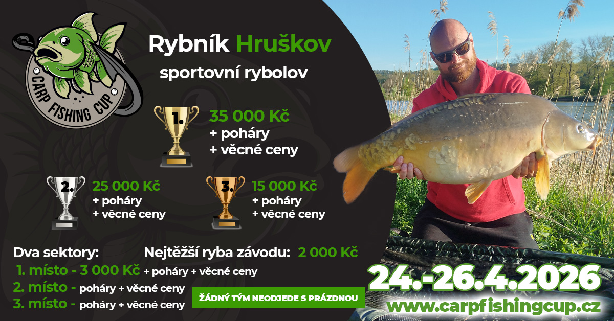 24.4 - 26.4.2026 - Rybník Hruškov