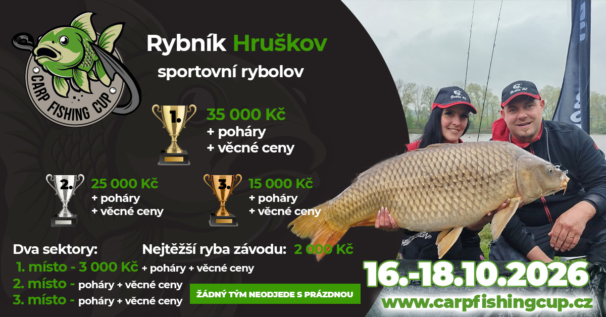 16.10. - 18.10.2026 - Rybník Hruškov