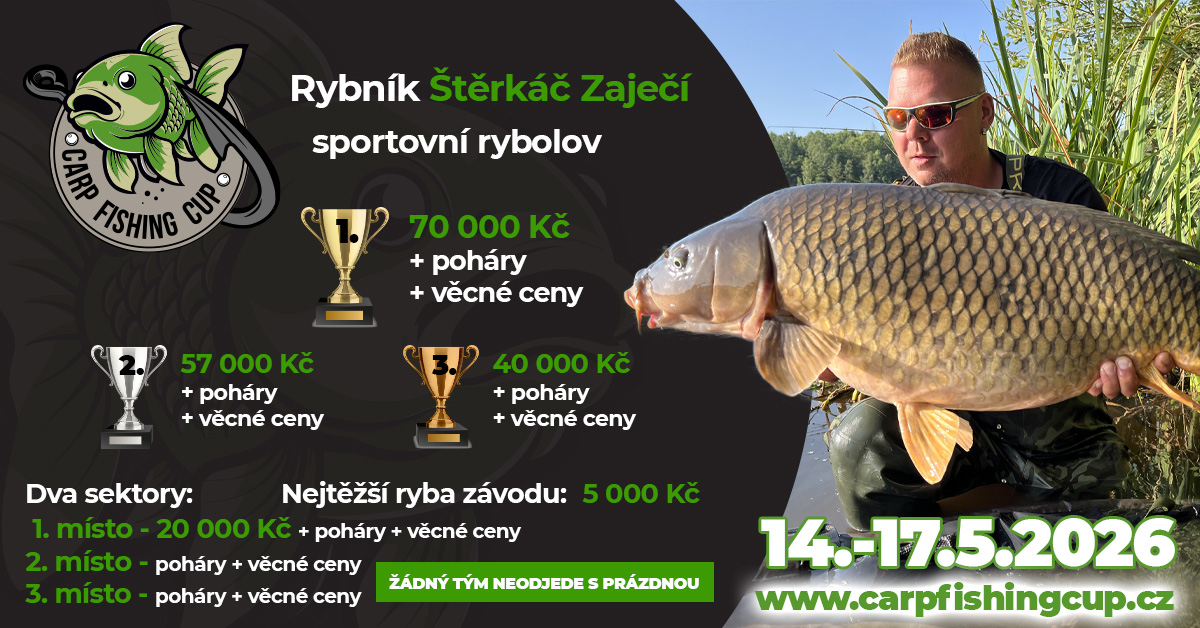 14.5. - 17.5.2026 - Štěrkáč Zaječí